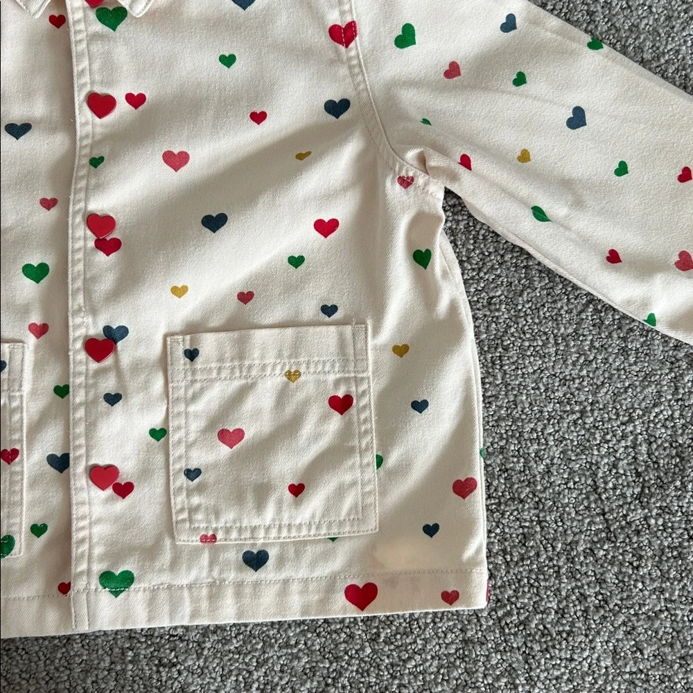 Kids Heart Print Jacket from Konges Sløjd - Picture 3 of 6